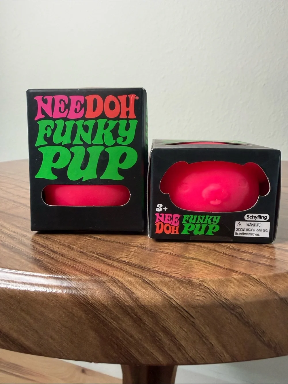 NEEDOH Funky Pup Sensory Stretch Toy - Pink
